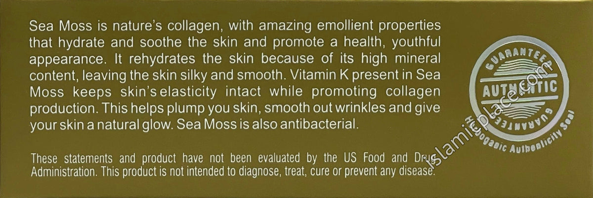 Sea Moss Herbal Halal Soap - 5 oz