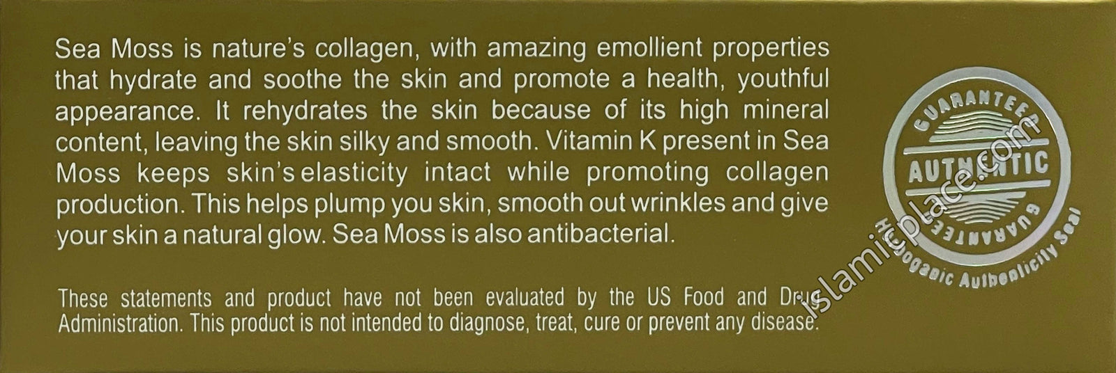 Sea Moss Herbal Halal Soap - 5 oz