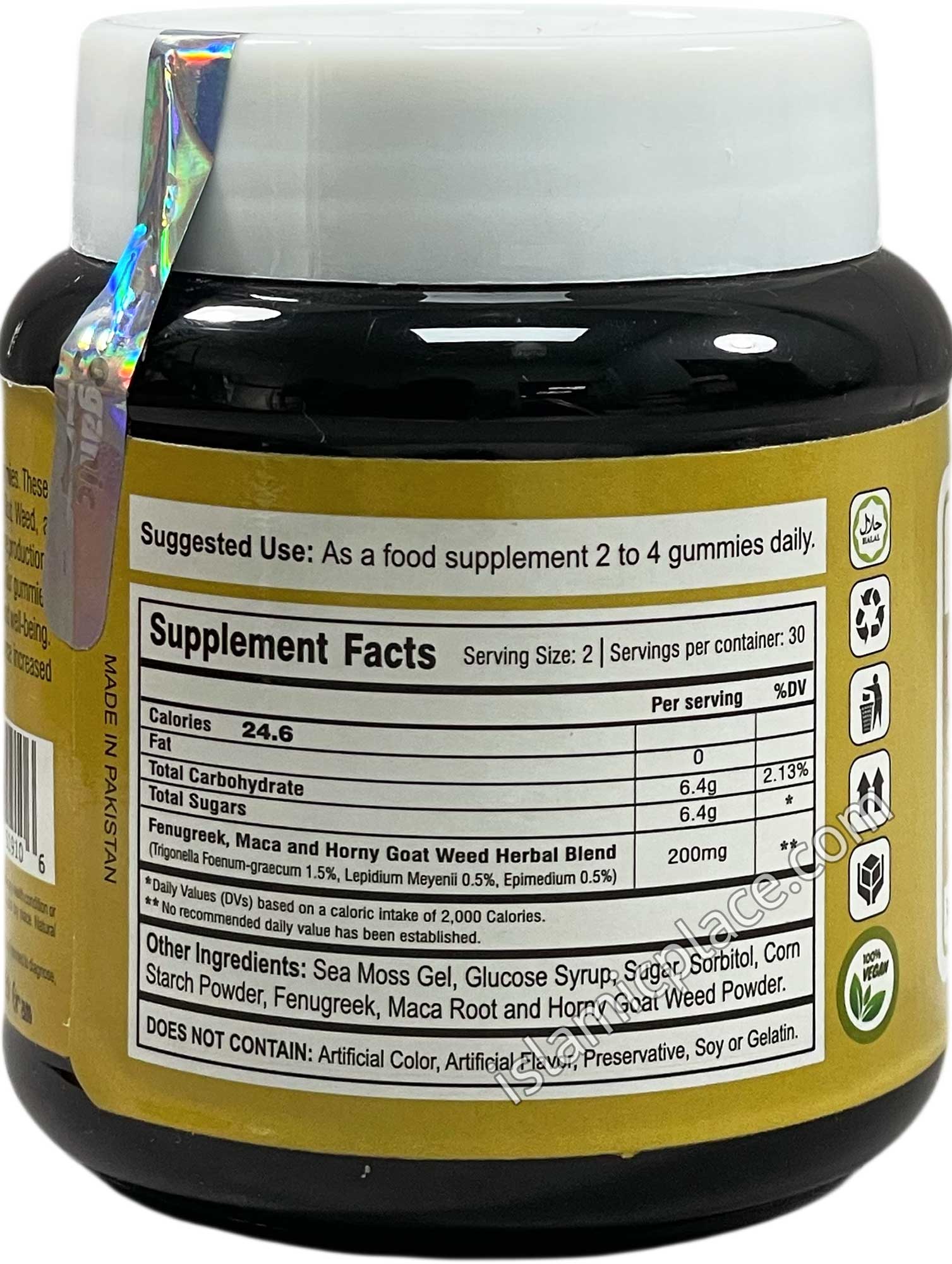 Libido Sea Moss Gummies - 60 Gummies