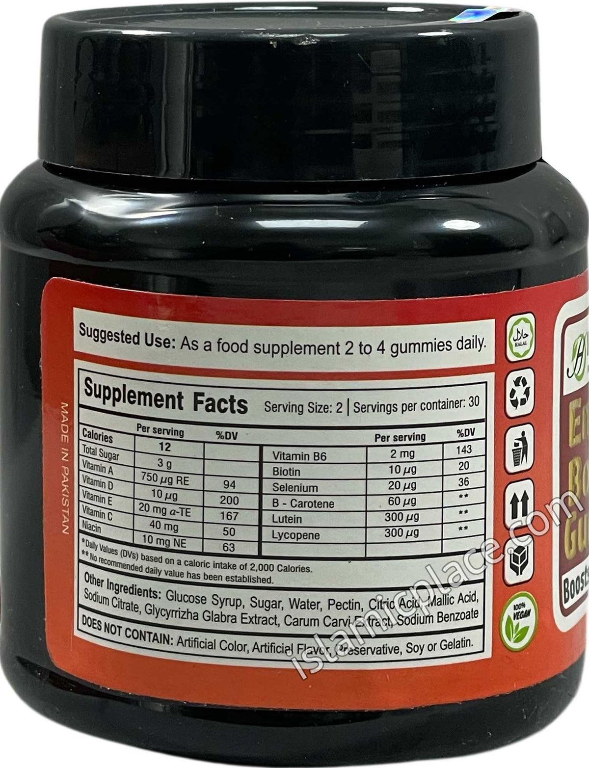 Energy Booster Sea Moss Gummies - 60 Gummies