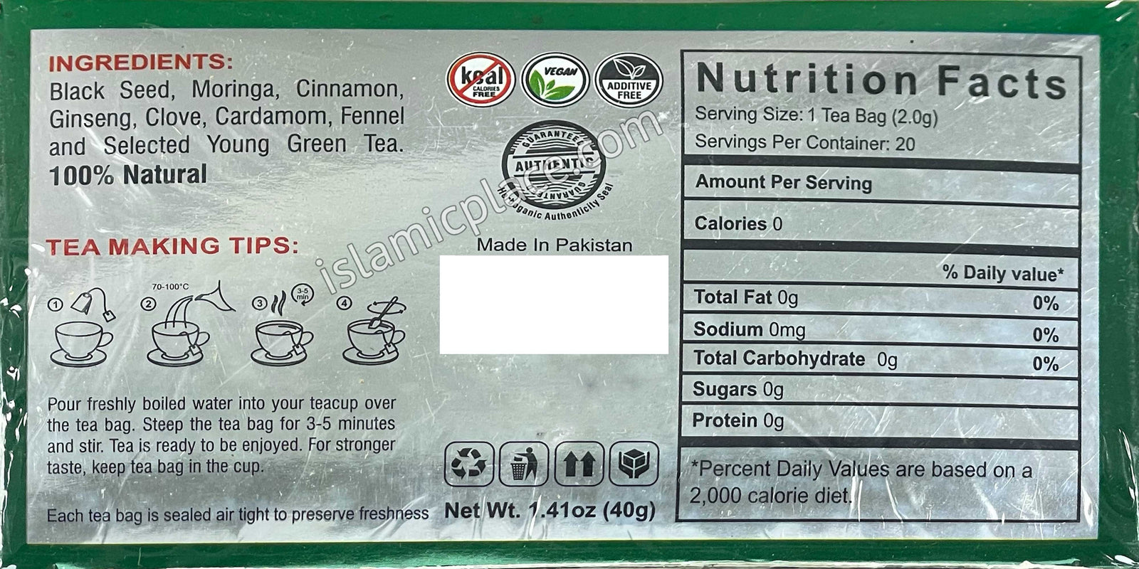 Tea of Life Halal Herbal Tea