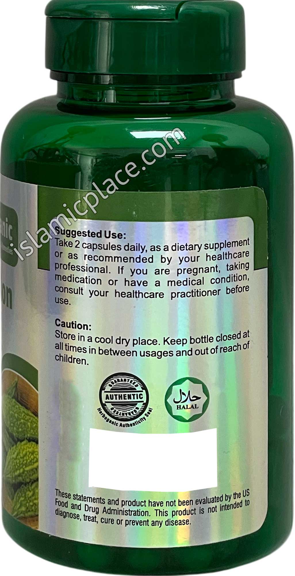 Bitter Melon Karela - 60 Veggie Capsules