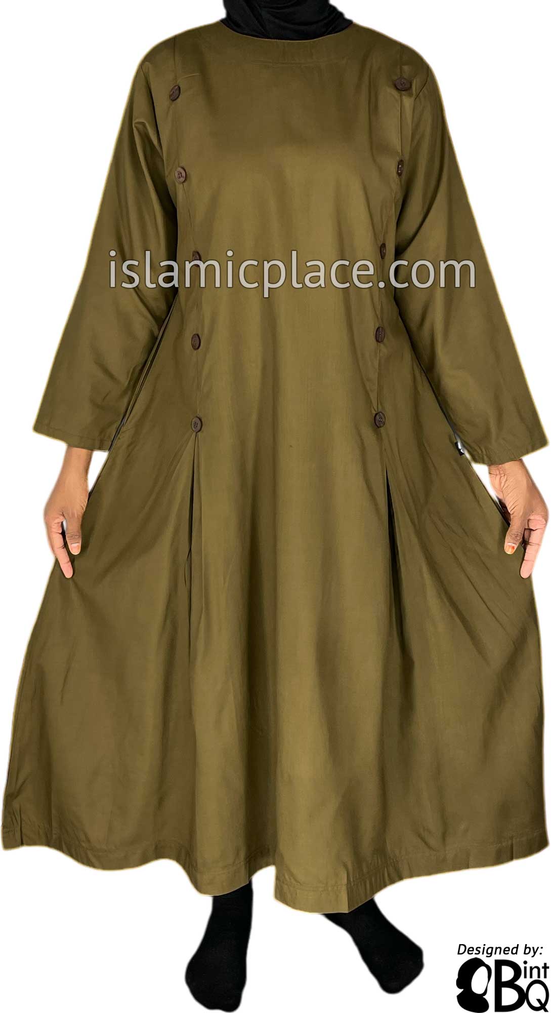 Short coat style abaya hotsell