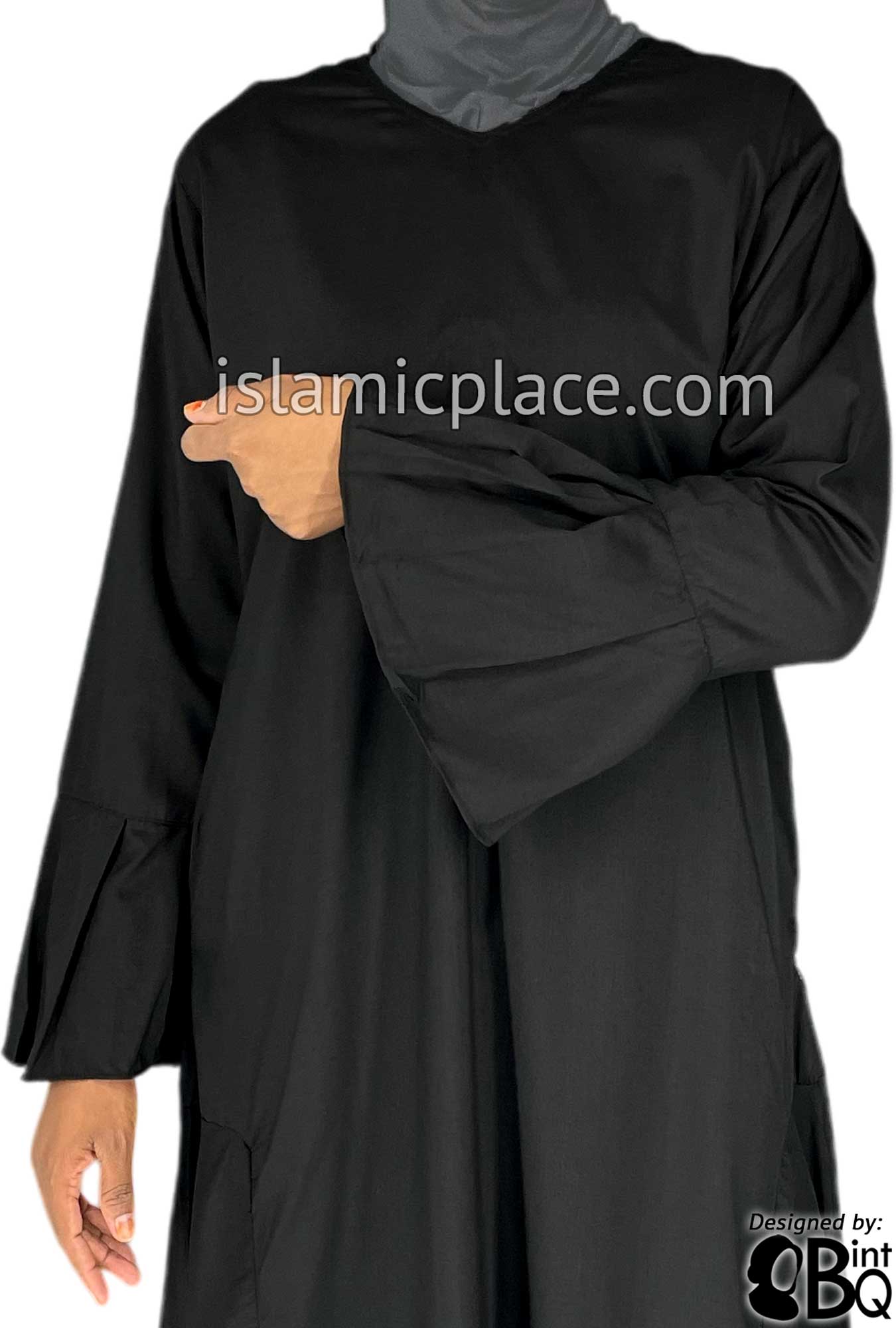 Black - Esma Style Abaya by BintQ - BQ68