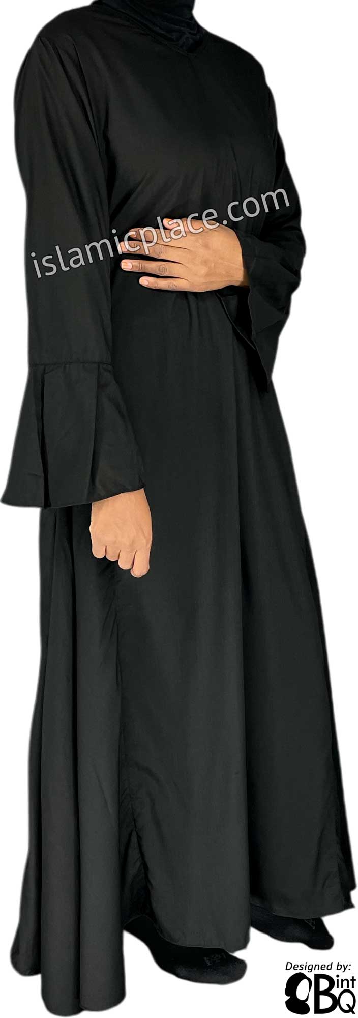 Black - Esma Style Abaya by BintQ - BQ68