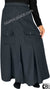 Midnight Navy Blue - Hana Style Desinger Skirt by BintQ - BQ245
