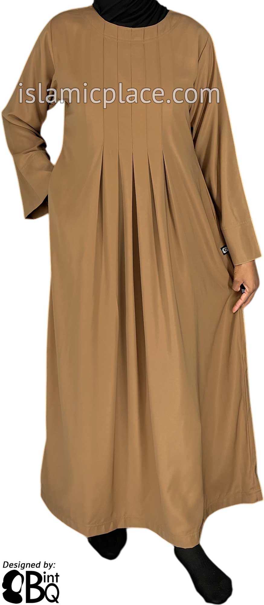 Spice - Sanaa Chic Abaya with Baby Doll Inspired Pleats by BintQ - BQ270