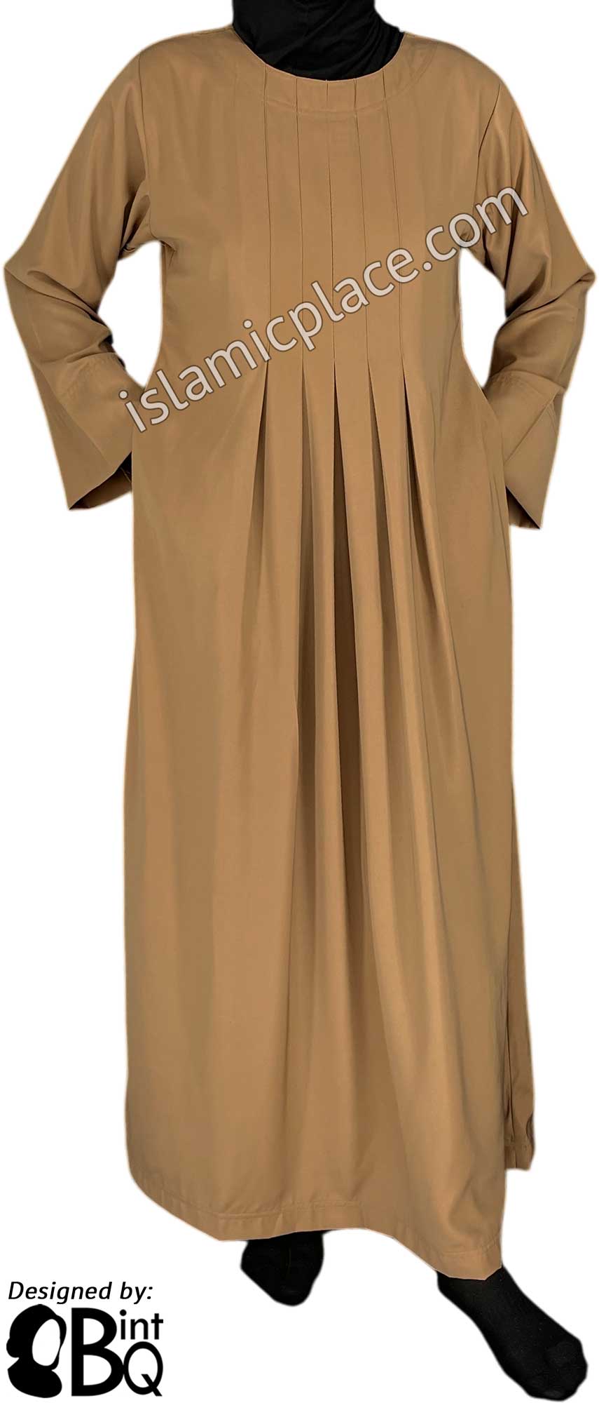 Spice - Sanaa Chic Abaya with Baby Doll Inspired Pleats by BintQ - BQ270