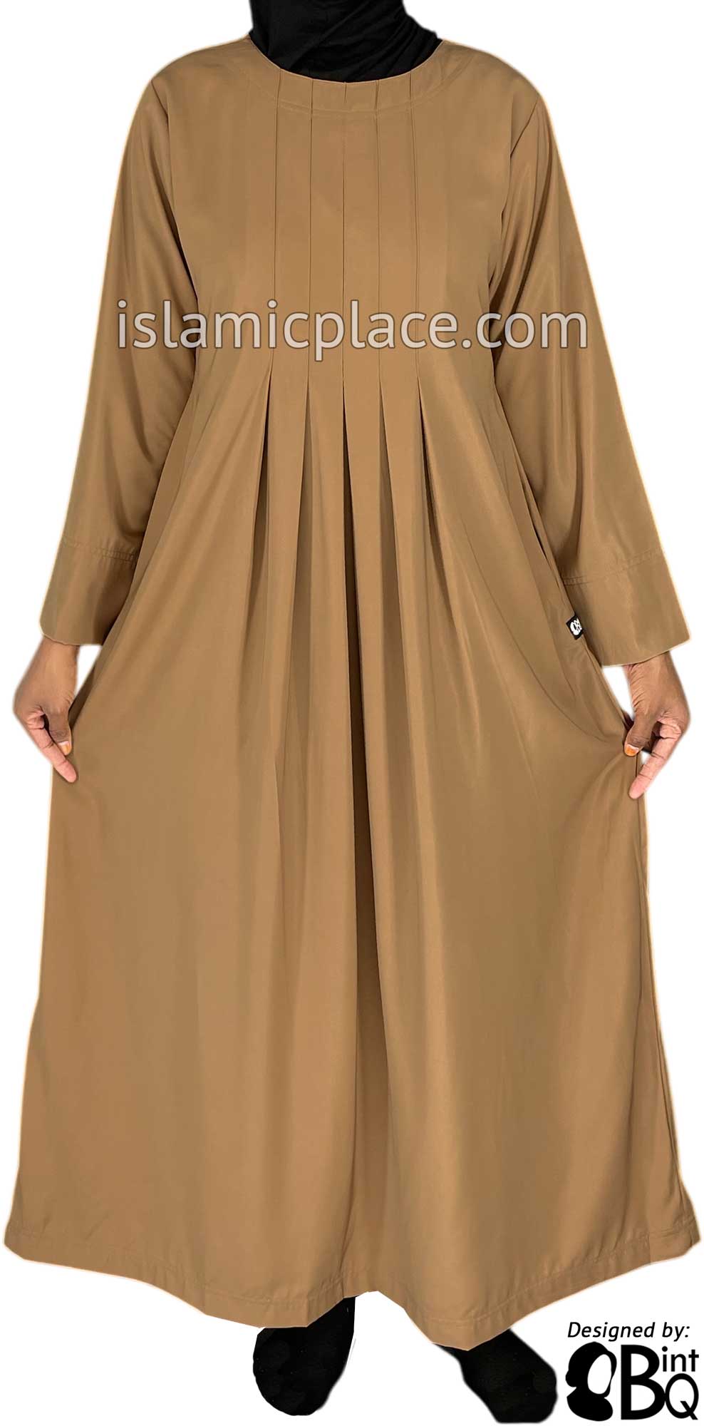Spice - Sanaa Chic Abaya with Baby Doll Inspired Pleats by BintQ - BQ270