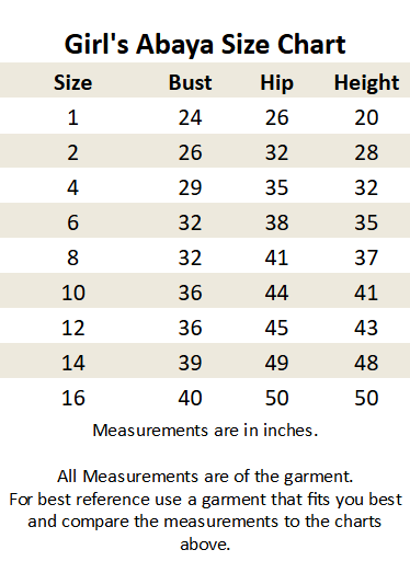 Black with Charcoal Pinstipe - Nadia Style Girl's Abaya by BintQ