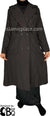 Dark Brown - Maryam Designer Coat by BintQ - BQ179