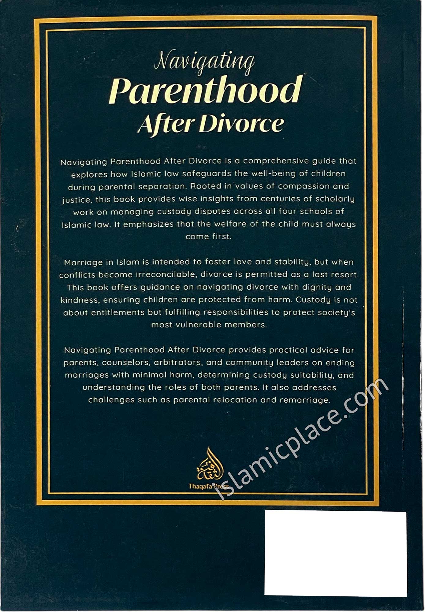 Navigating Parenthood After Divorce - Islamic Guidelines for Custody and Co-Parenting in a Changing World