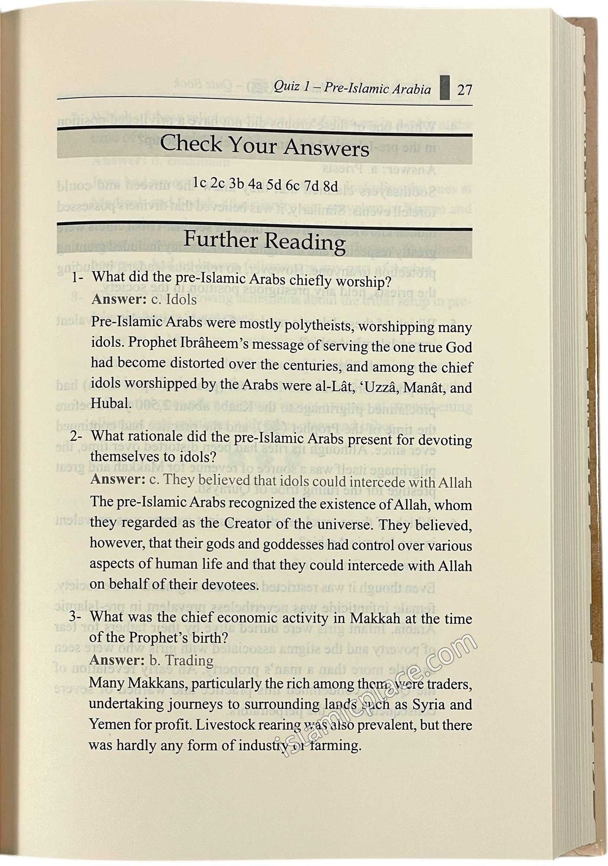 Life of Prophet Muhammad - Quiz Book