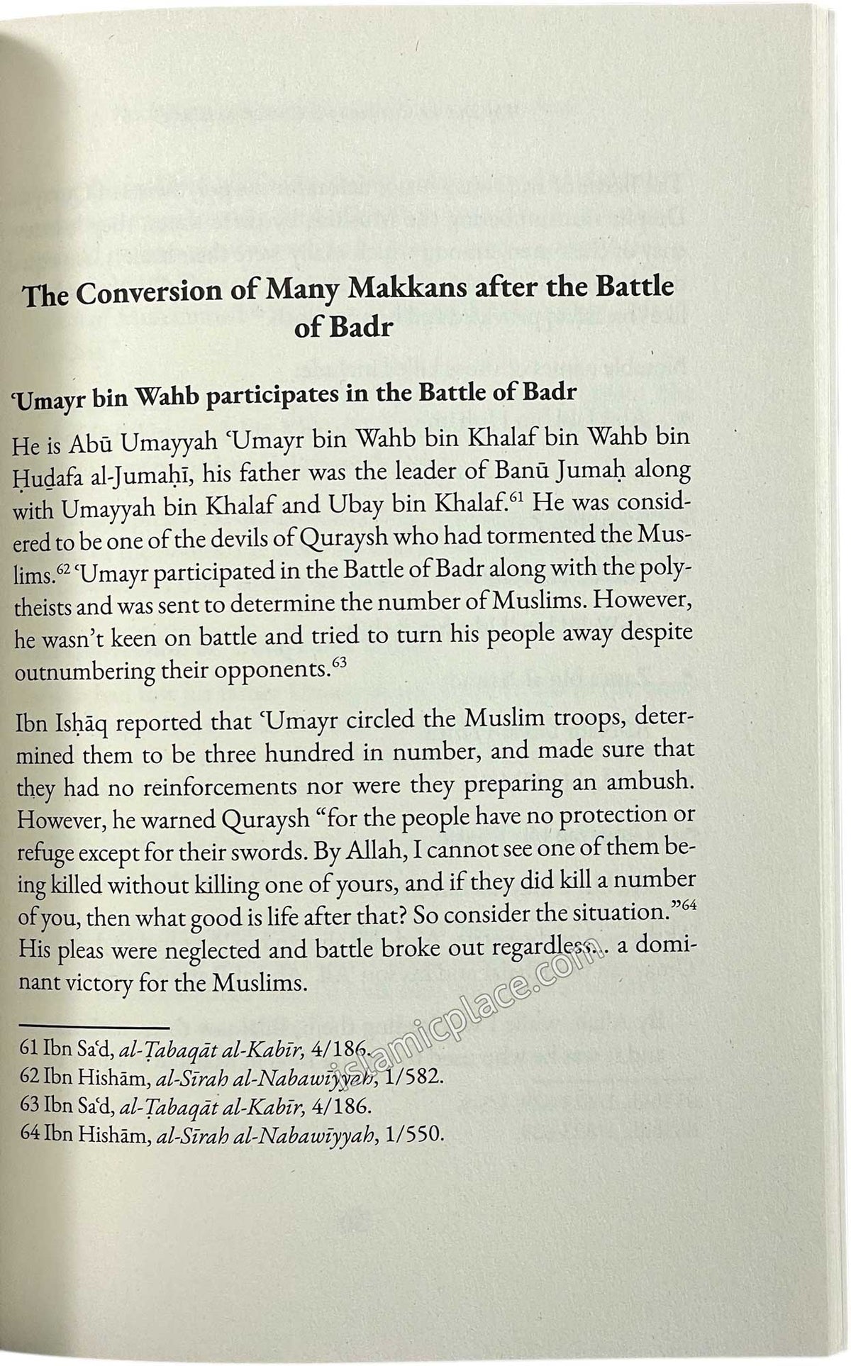 Why the Companions Converted to Islam