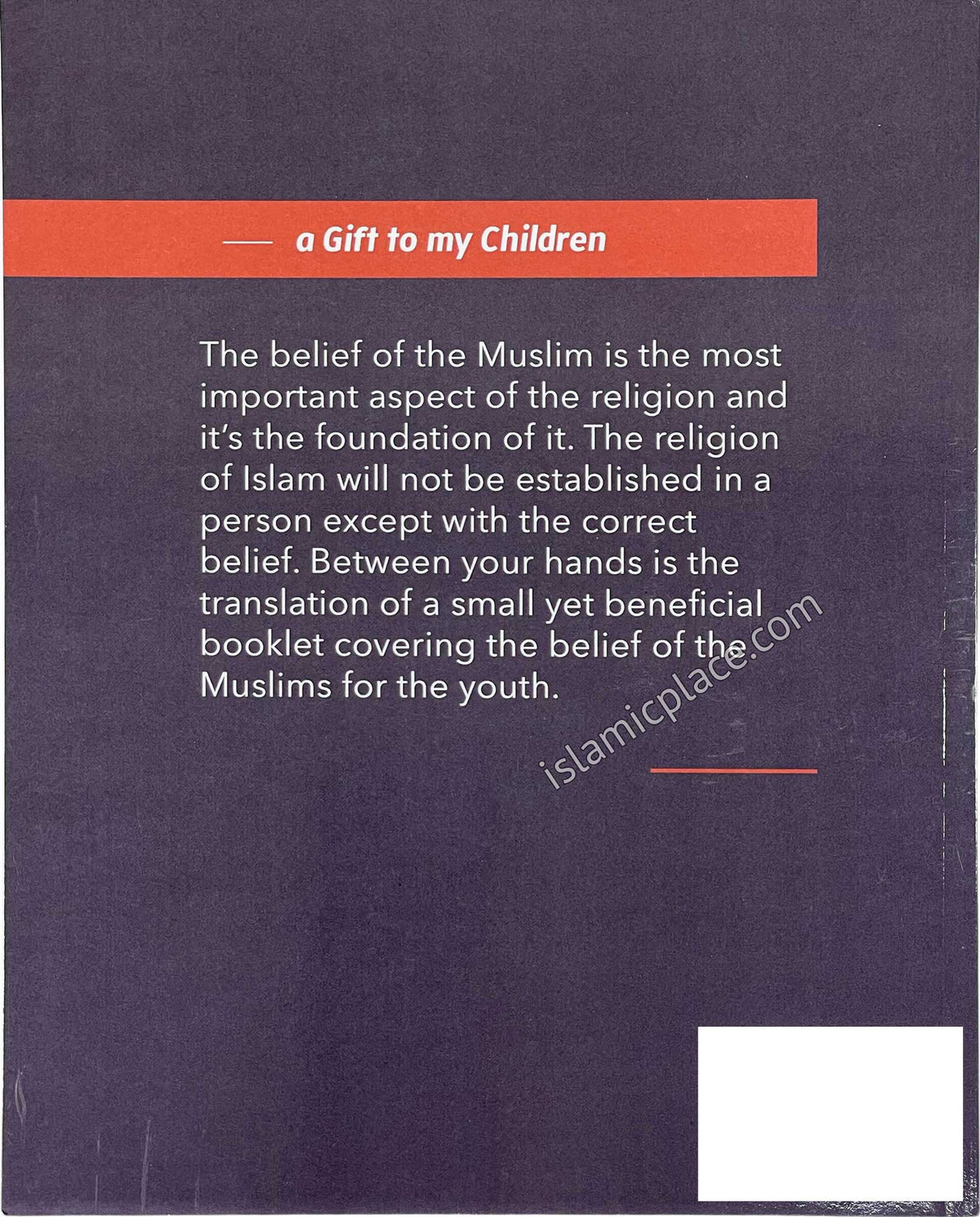 My Belief is My Salvation