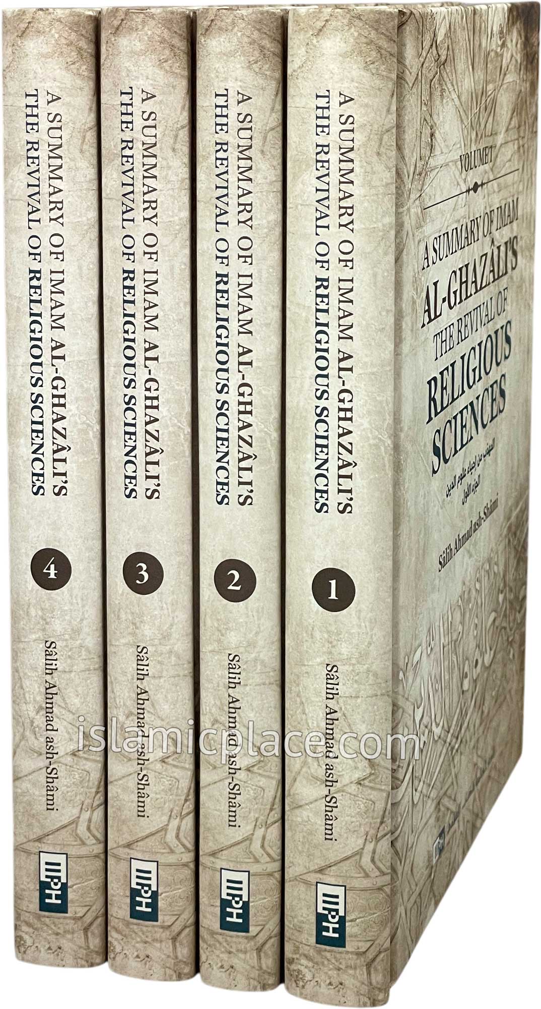 [4 vol set] A Summary of Imam Al-Ghazali's The Revival of Religious Sciences