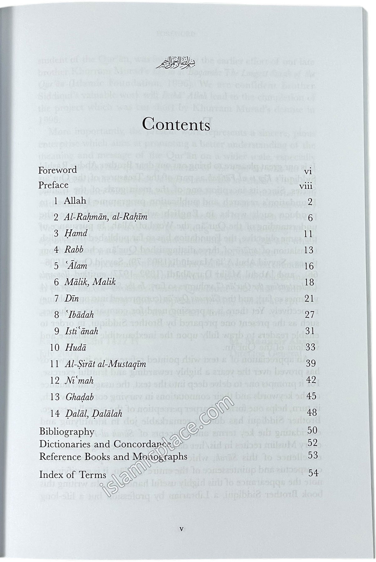 Key to al-Fatihah - Understanding the Basic Concepts