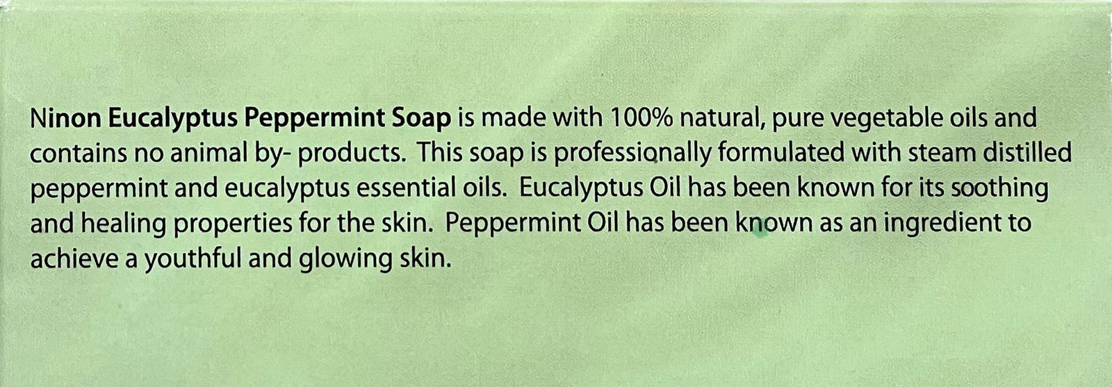 Eucalyptus Peppermint Soap - 5 oz bar by Ninon