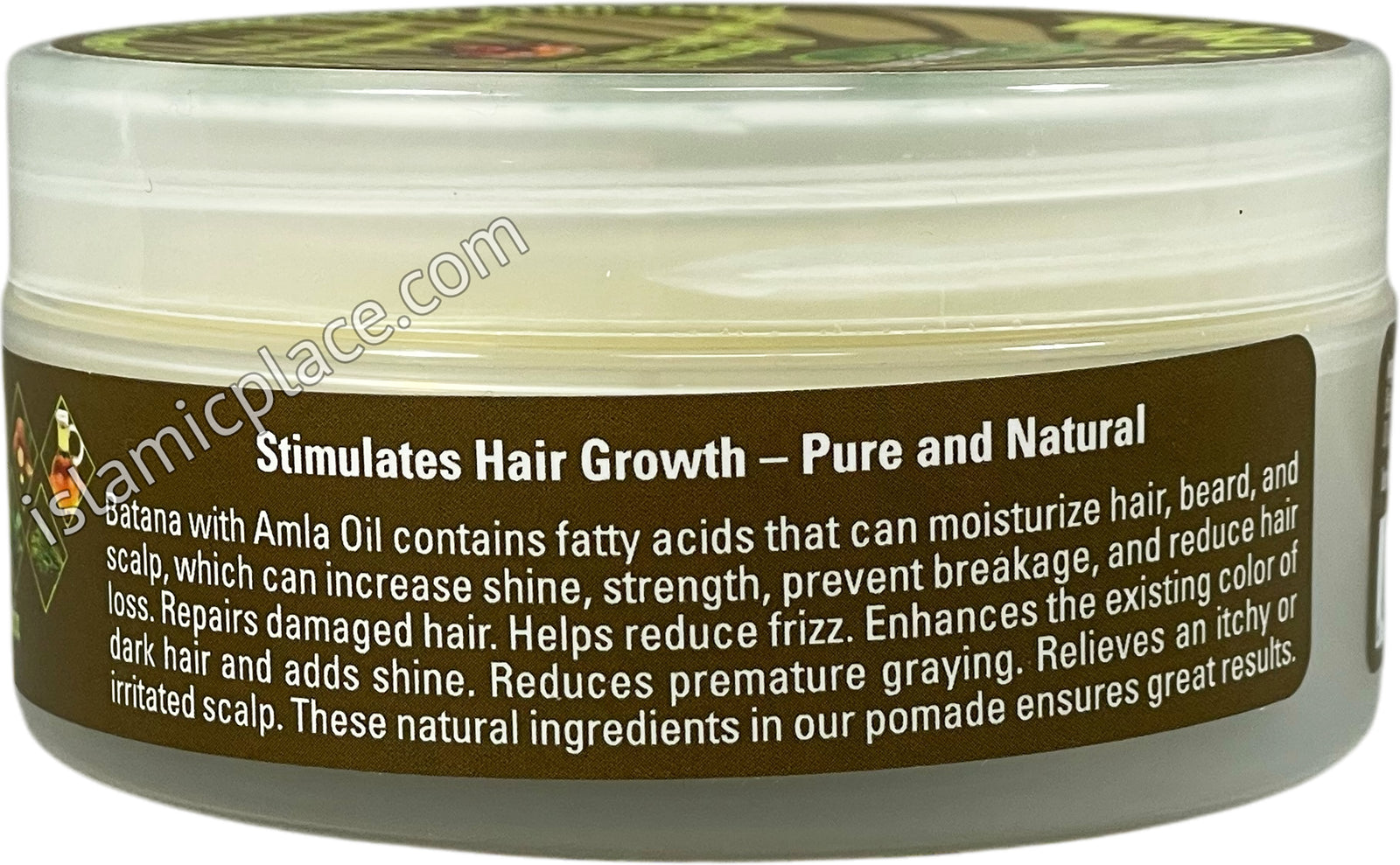 Batana Beard Balm - Infused with Shea Butter & Biotin - 4 oz (Beard Butter or Hair Balm)