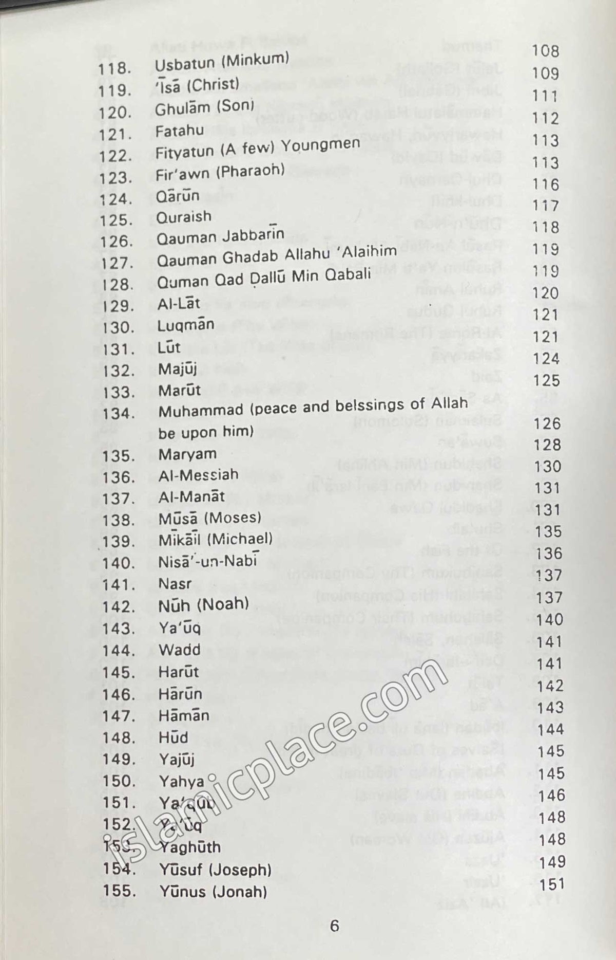 Who is Who in the Holy Qur'an (Quranic Names & Symbols)