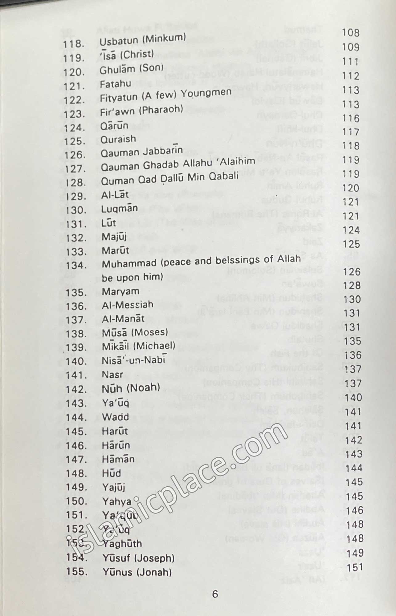 Who is Who in the Holy Qur'an (Quranic Names & Symbols)