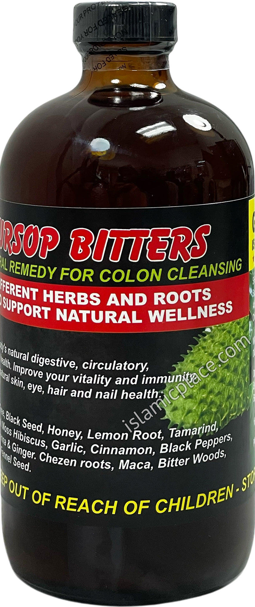 Soursop Bitters 16 oz (All Natural remedy for Colon Cleansing)