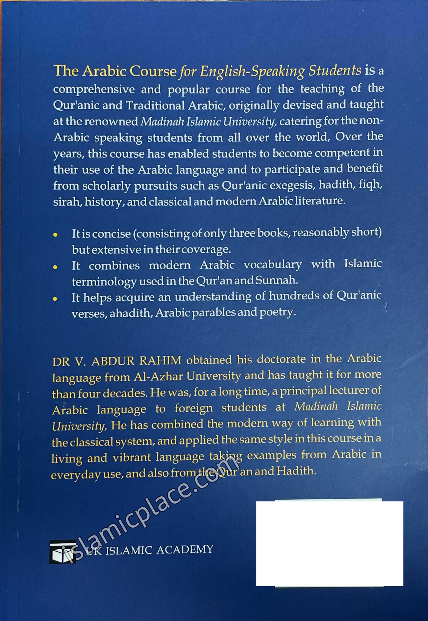 Arabic Course for English-Speaking Students Part 1