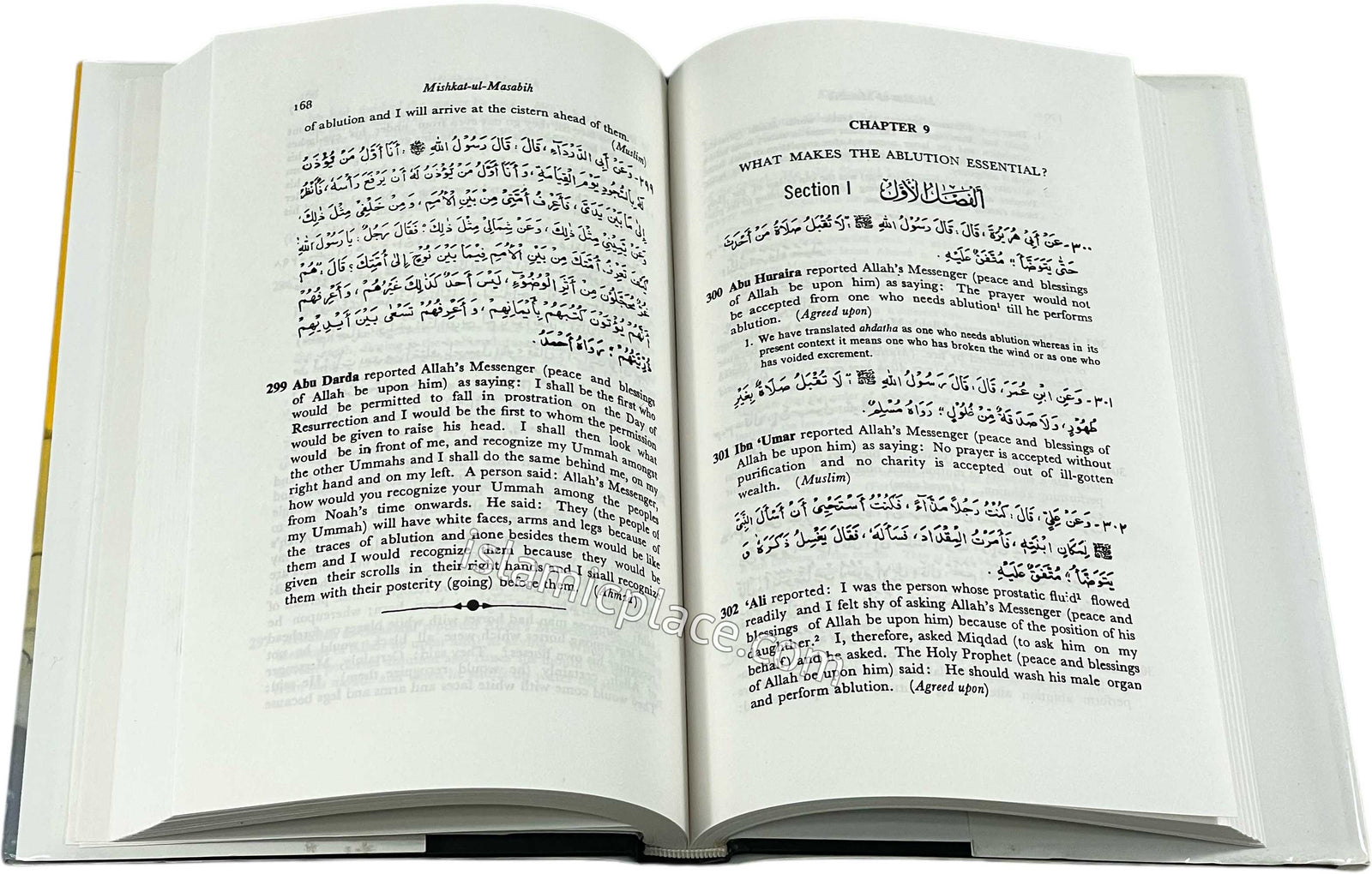[3 vol set] Mishkat-ul-Masabih with Arabic Text