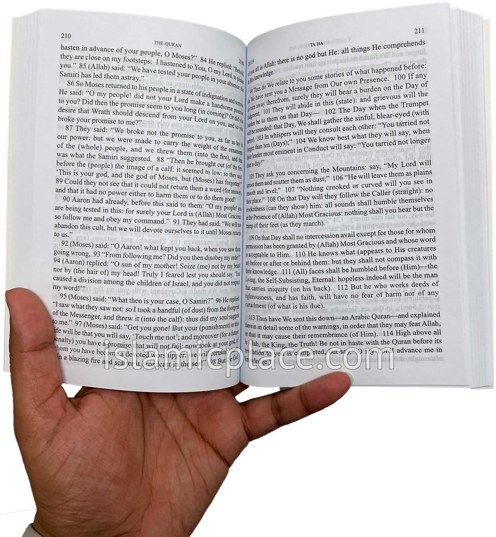 The Quran (English only, Paperback) Translation by Abdullah Yusuf Ali