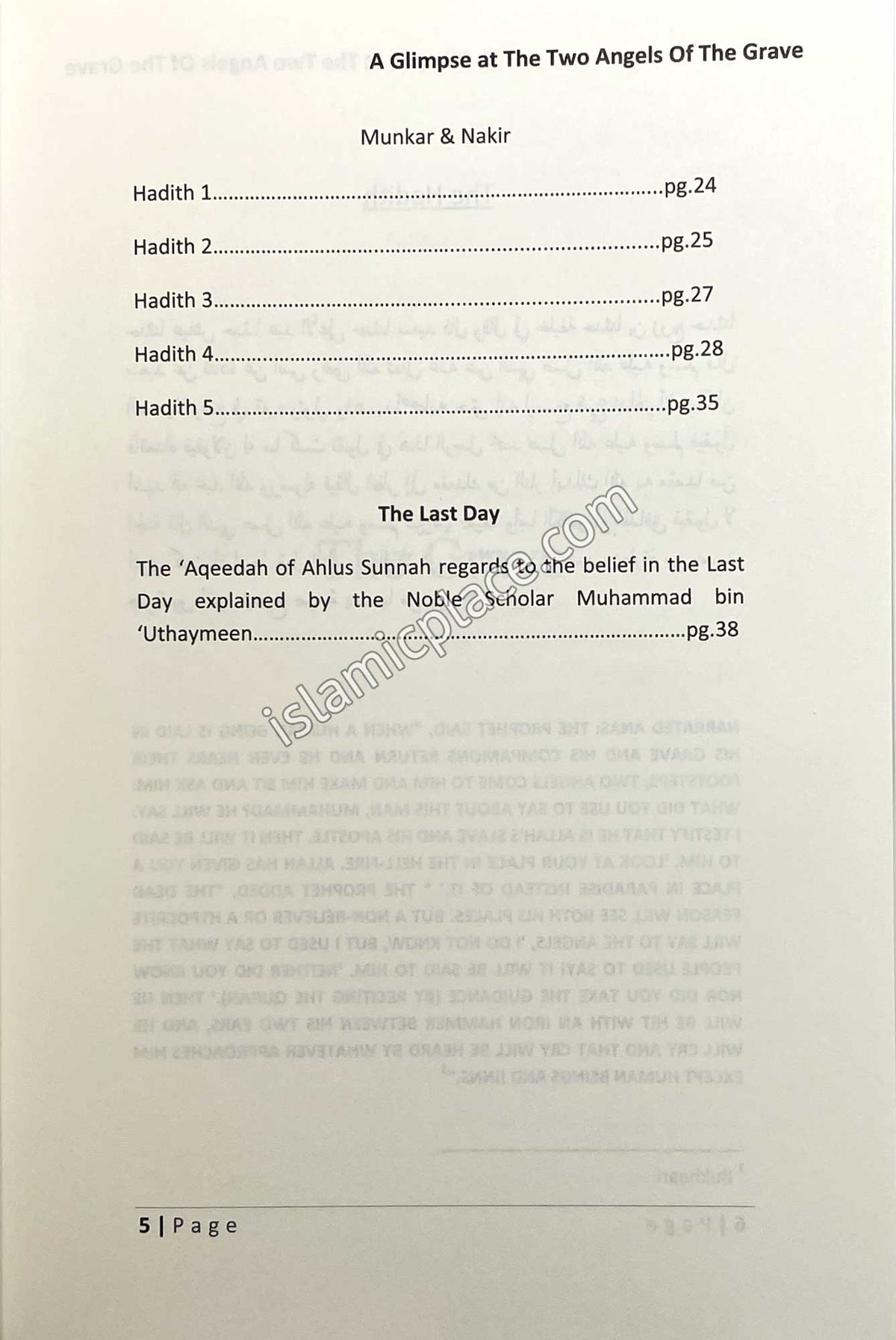 A Glimpse At The Two Angels Of The Grave