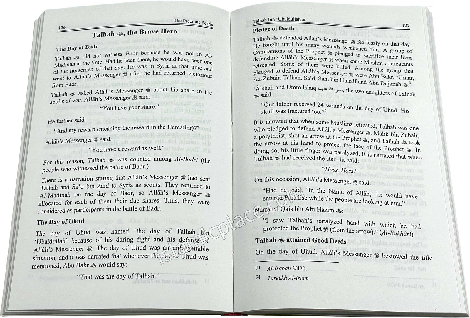 The Precious Pearls: The Description of the Ten Companions Who were Given the Glad Tidings of Paradise (paperback)