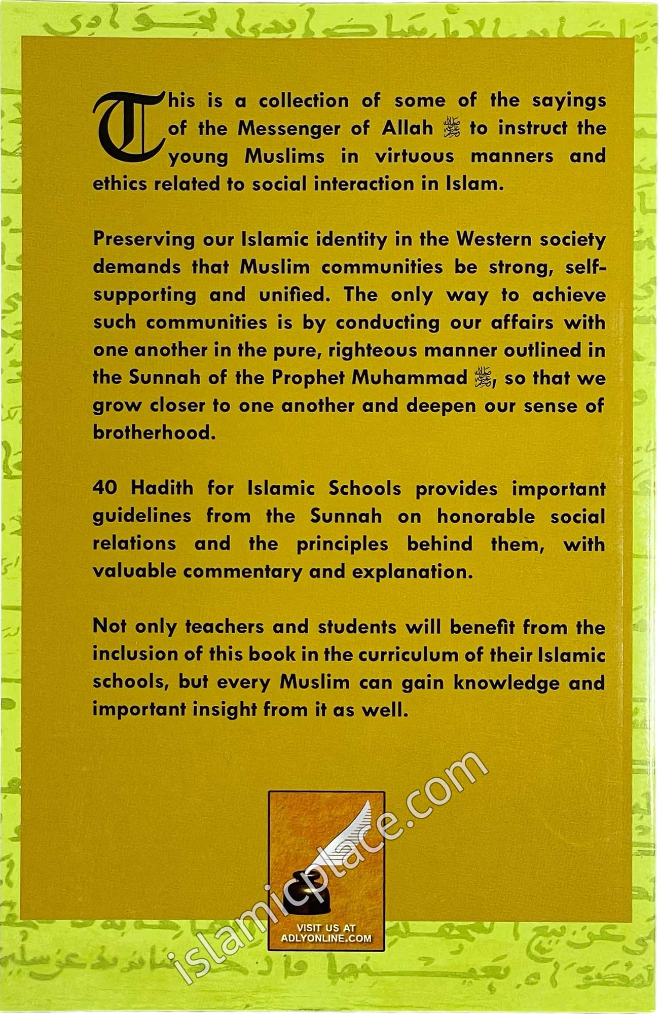 40 Hadith for Islamic Schools (Part 2)