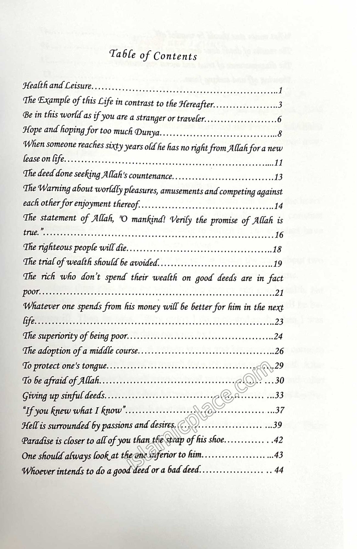 The Book of Heart Softeners - From Explanation of Sahih Al-Bukhari