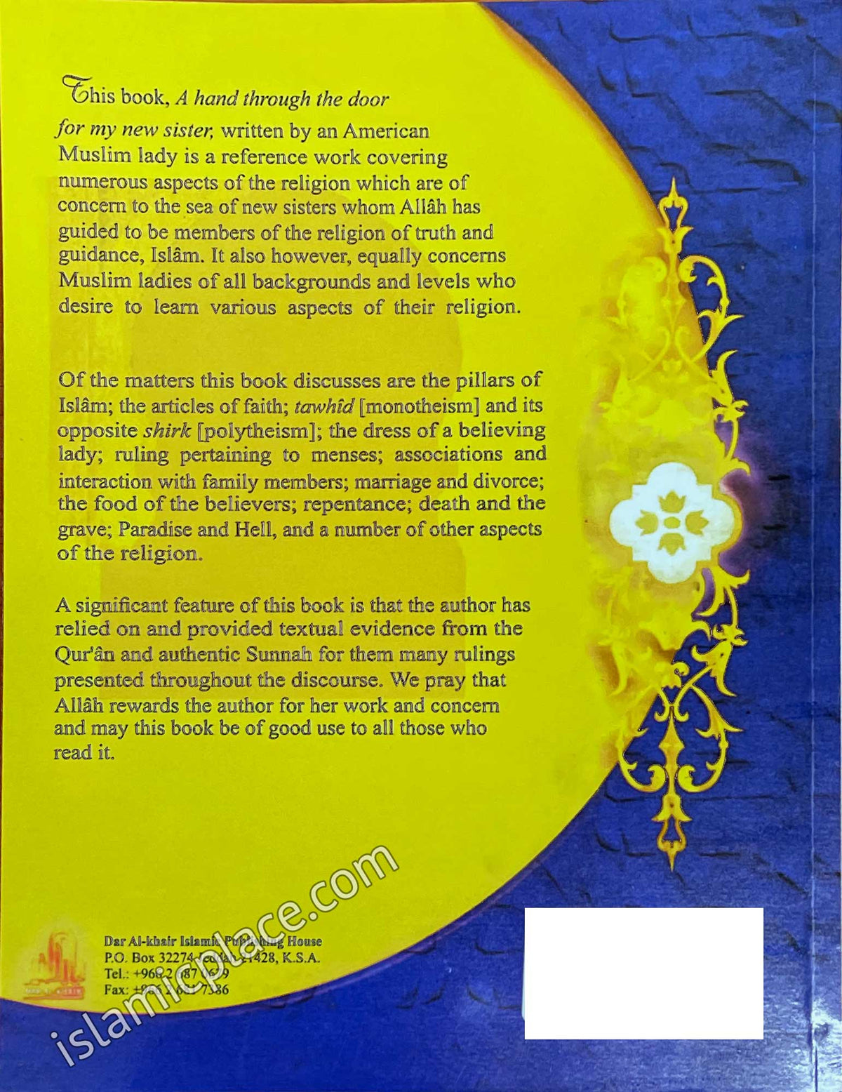 A Hand Through The Door For My New Sister