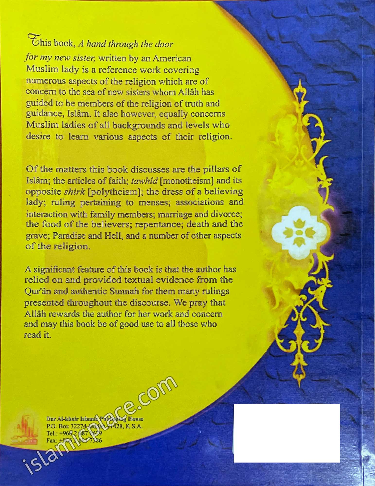 A Hand Through The Door For My New Sister