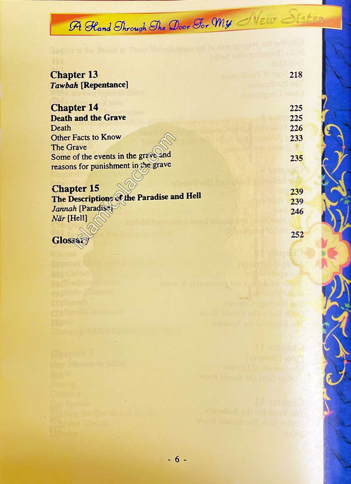 A Hand Through The Door For My New Sister