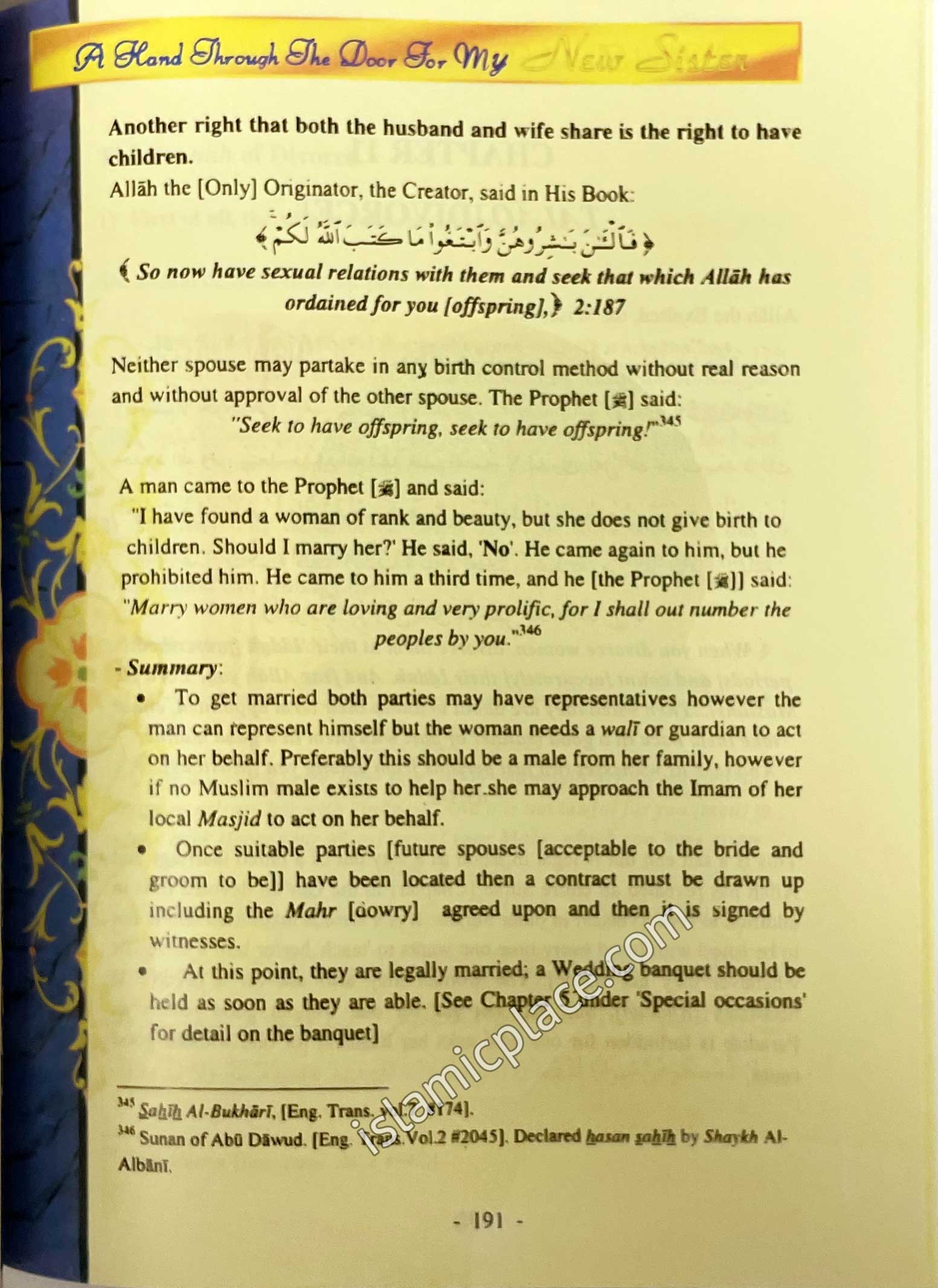 A Hand Through The Door For My New Sister