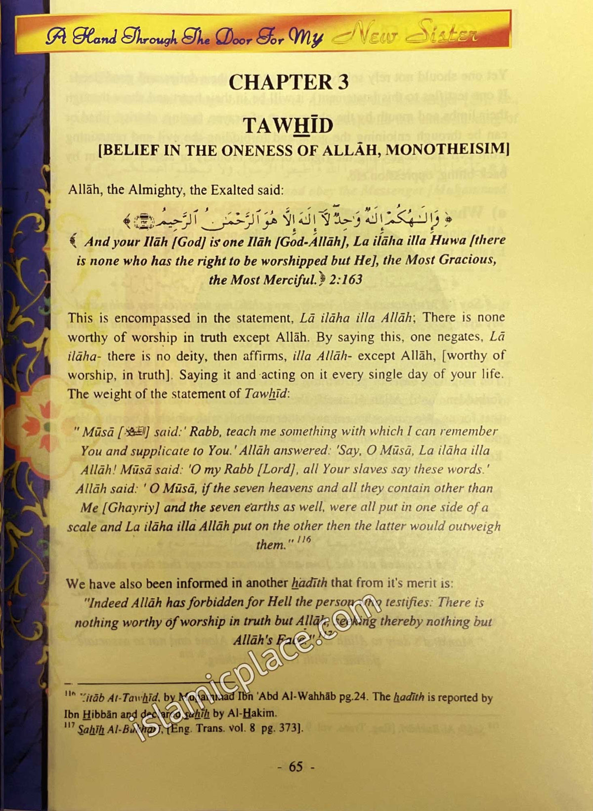 A Hand Through The Door For My New Sister