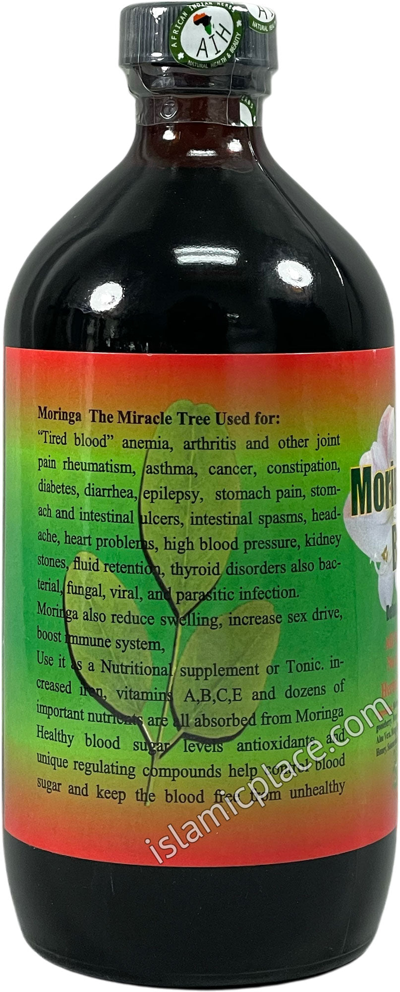 Moringa Living Bitters 16 oz (contains Black Seed plus many other herbs)