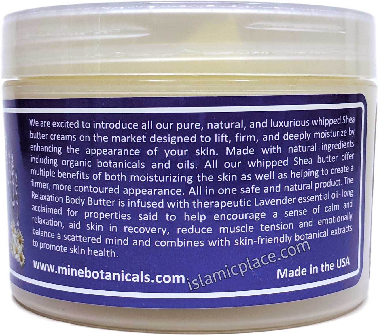 Relaxation Whipped Shea Butter With Lavender & Chamomile