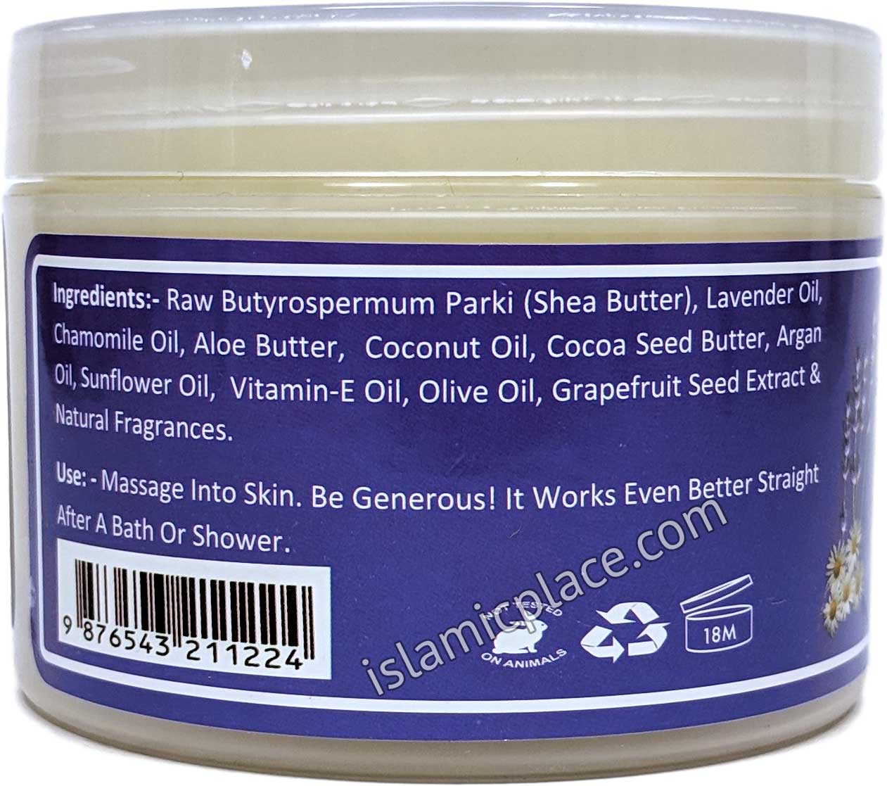 Relaxation Whipped Shea Butter With Lavender & Chamomile