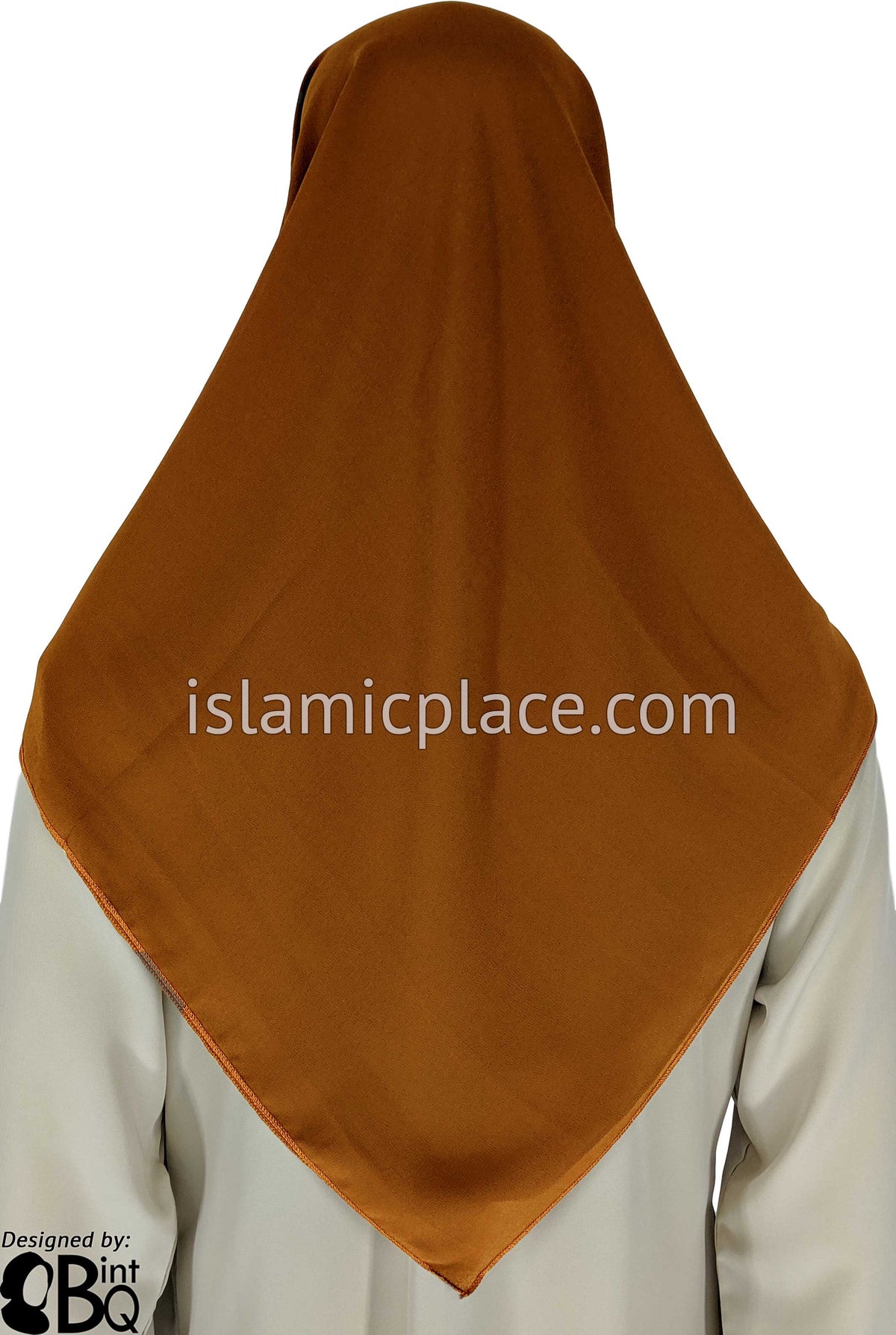 Pecan - Georgette 45&quot; Square Khimar