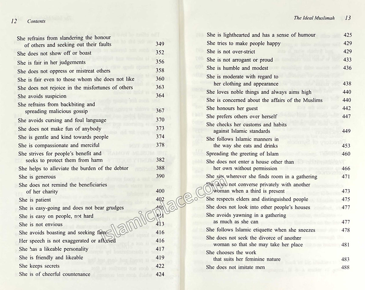 The Ideal Muslimah - Hardback