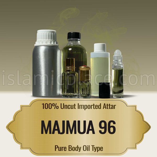 Huile De Parfum Naturelle Attar Majmua 96 - 2,5 Ml - Sans Alcool - Longue Tenue