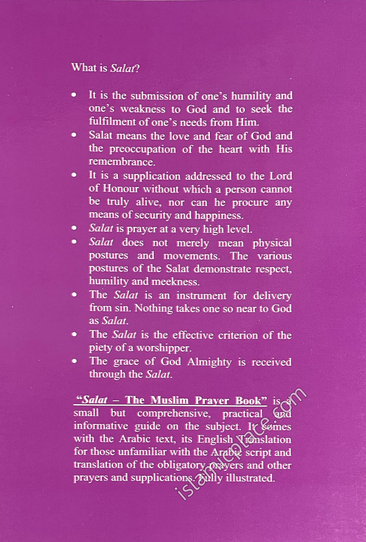 Salat - The Muslim Prayer Book