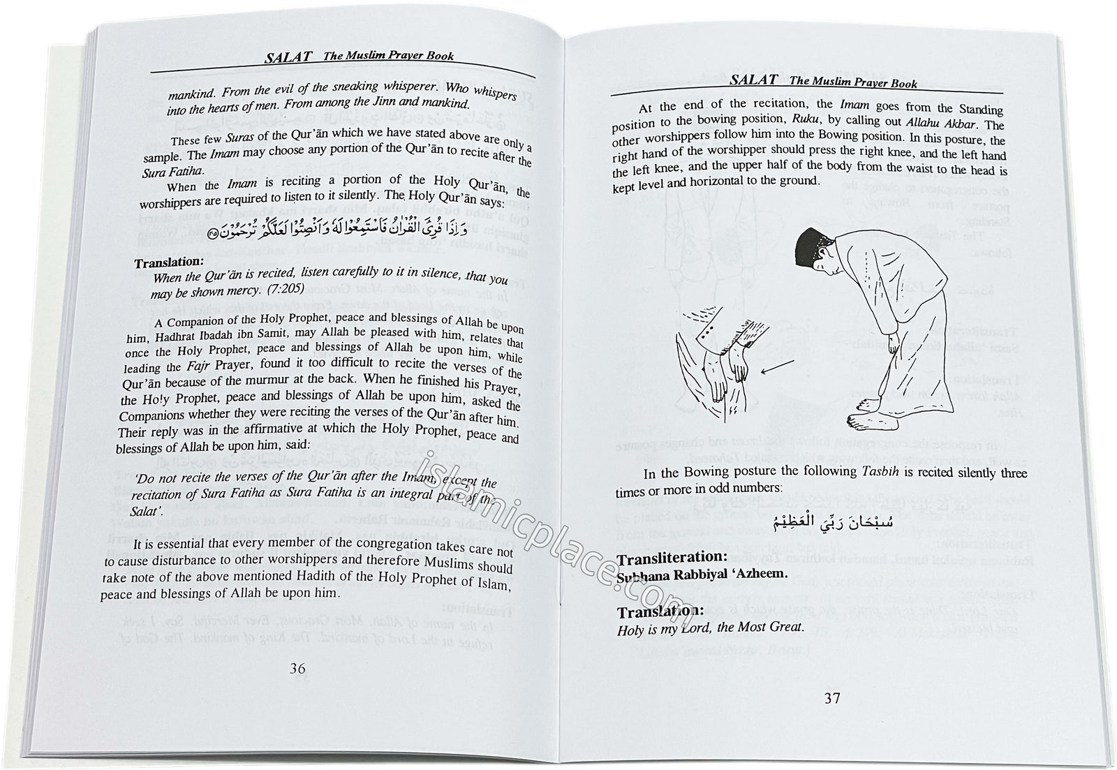 Salat - The Muslim Prayer Book