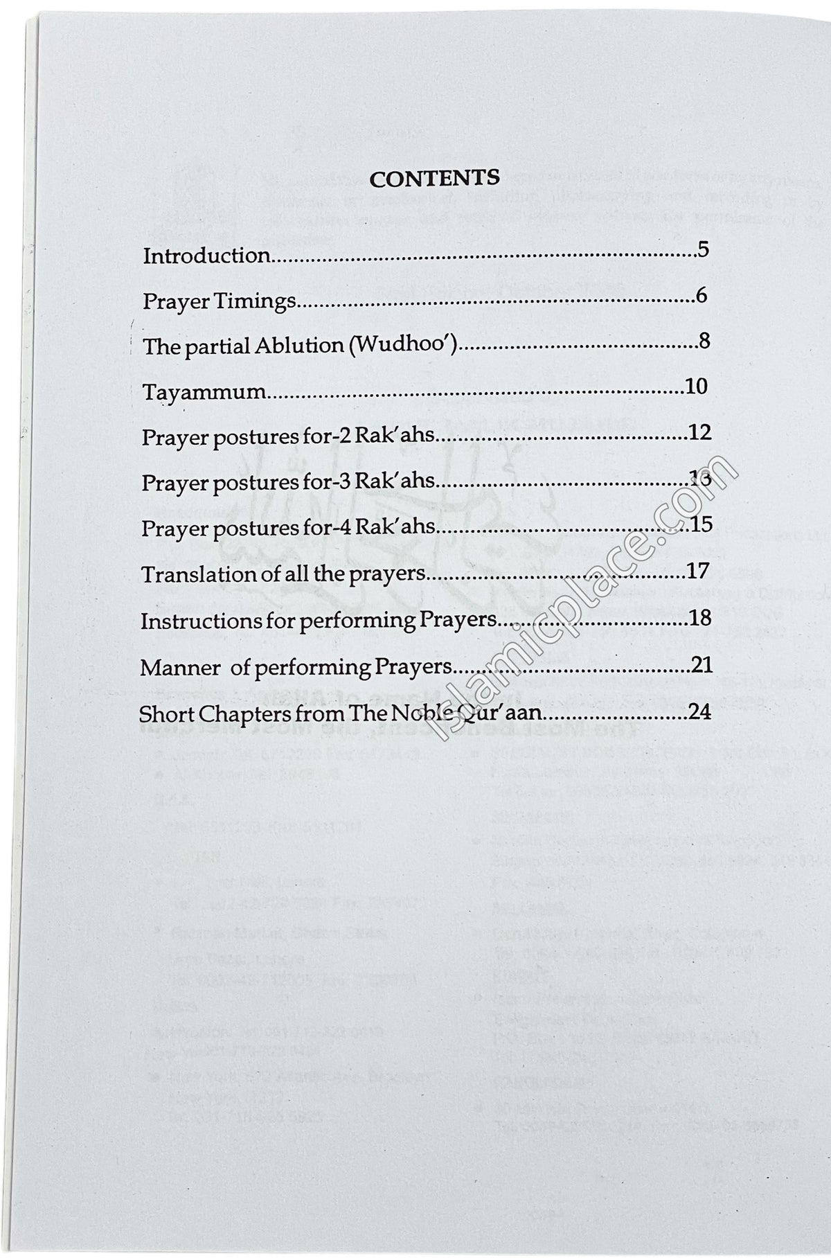 Prayer For Beginners (Salat)