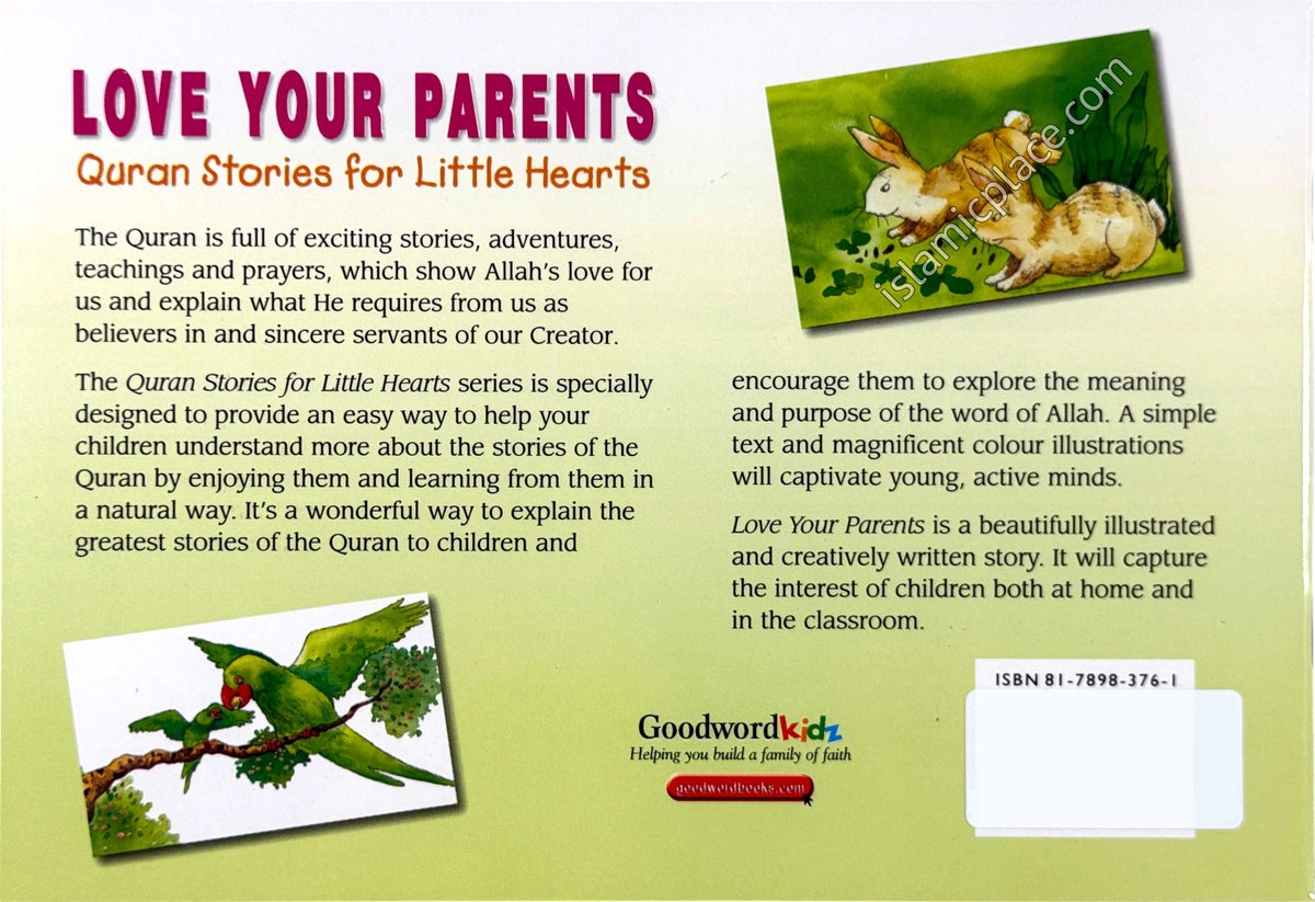Love Your Parents - Quran Stories for Little Hearts