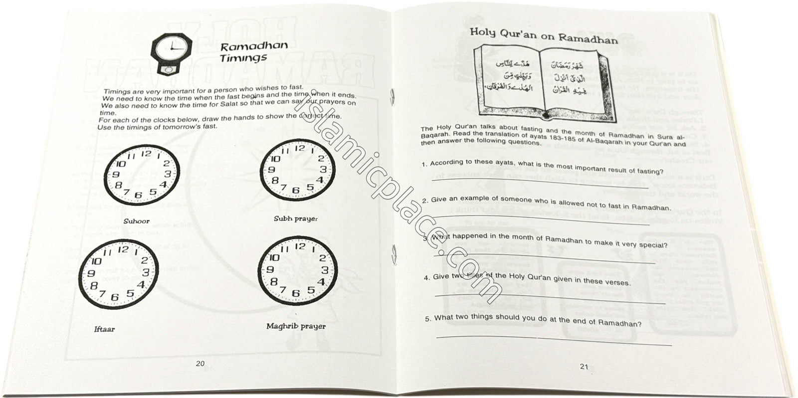 My Ramadan Fun Book
