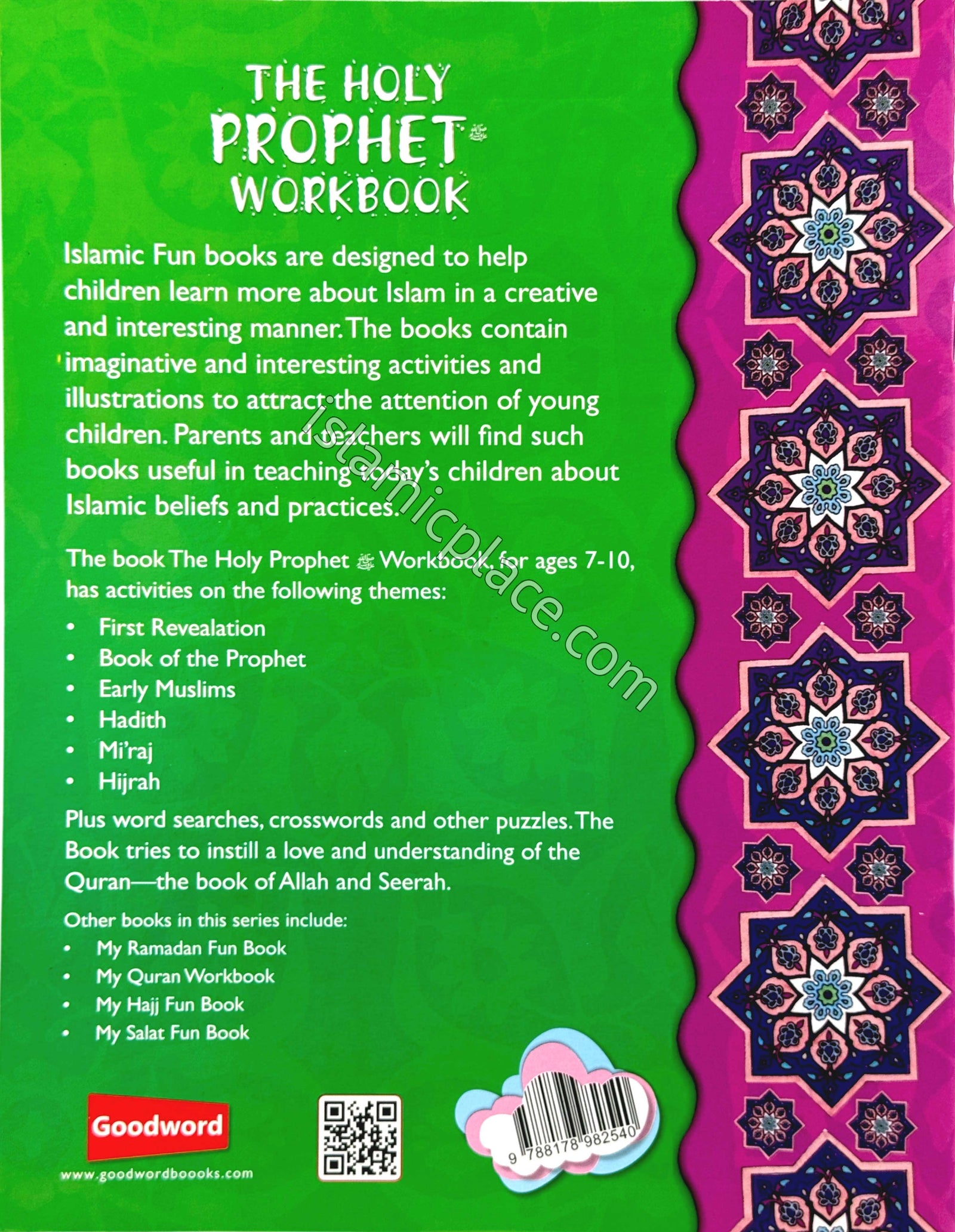 The Holy Prophet Workbook - Puzzles, Crosswords, Wordsearches, Colouring and many other activities
